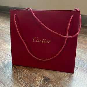 Cartier shopping bag